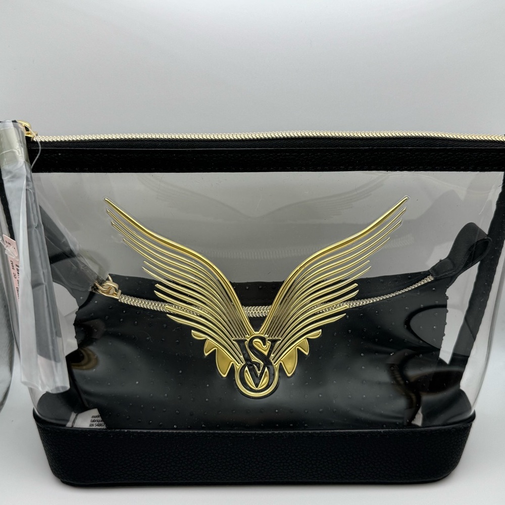 NWT Victoria’s Secret Fashion Show Cosmetic Case, Black